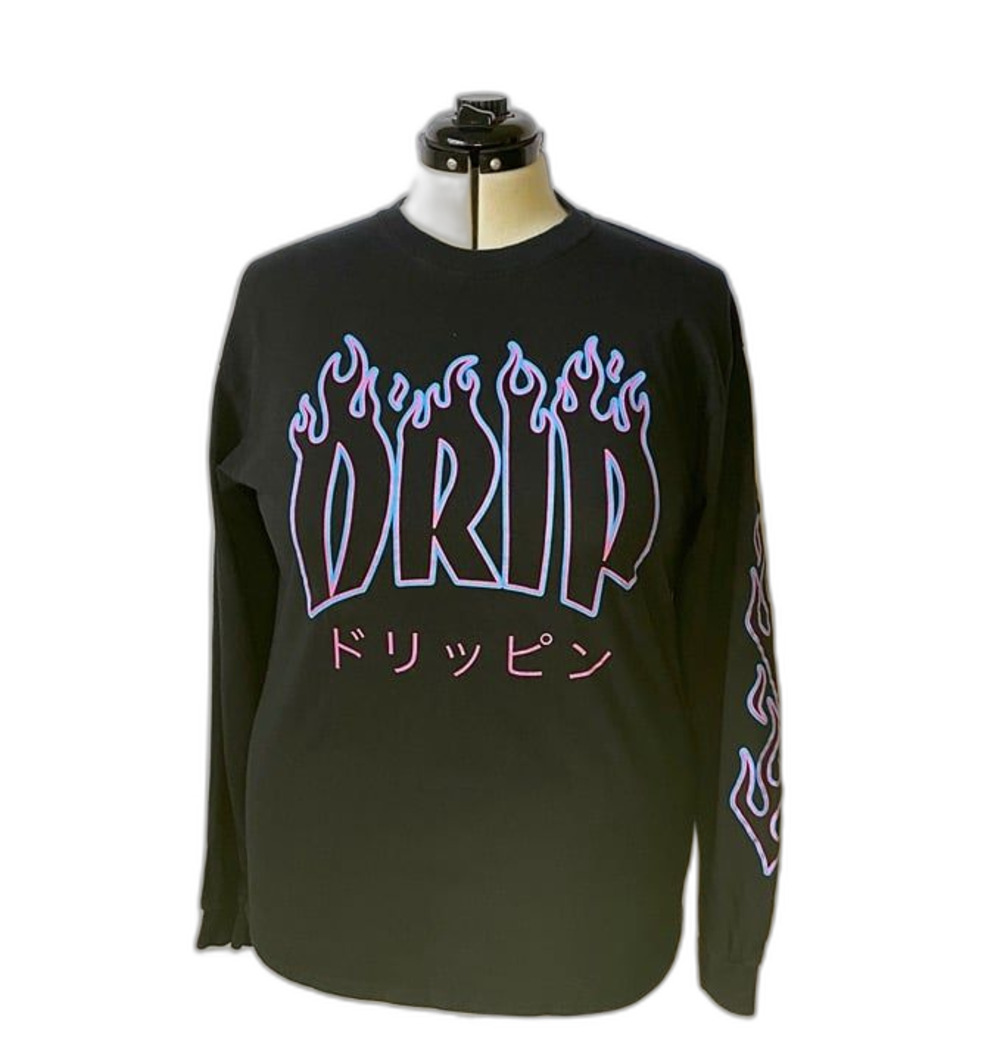 Popular Poison long sleeve Tokyo drip shirt. Size large
